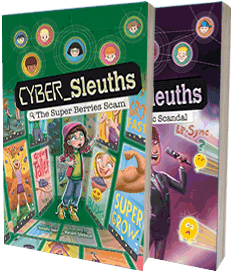 The Cyber Sleuths Series by Natasha Deen