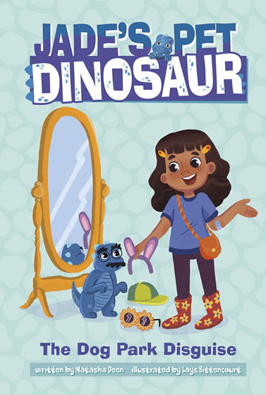 Jade's Pet Dinosaur series: The Dog Park Disguise by author Natasha Deen